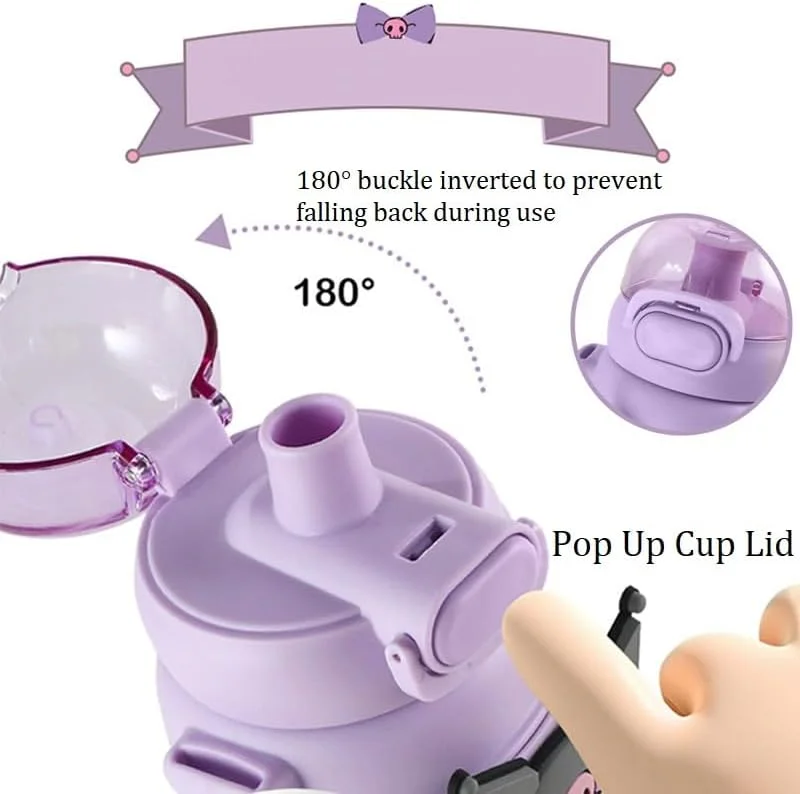 بطری آب کودکانه، فلاسک استیل ضد زنگ عایق شده، لیوان قابل استفاده مجدد برای کودکان پسر و دختر، فلاسک کارتونی، بطری آب زنانه برای نوشیدنی های گرم یا سرد، مسافرت، مدرسه، خانه (B01-Kuromi) بطری آب کودکانه، فلاسک استیل ضد زنگ عایق شده، لیوان قابل استفاده مجدد برای کودکان پسر و دختر، فلاسک کارتونی، بطری آب زنانه برای نوشیدنی های گرم یا سرد، مسافرت، مدرسه، خانه (B01-Kuromi)