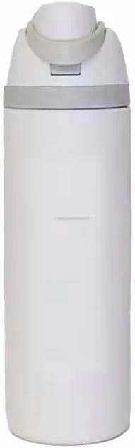 بطری آب استیل ضد زنگ عایق دار با نی برای نوشیدنی های سرد و گرم، 600 میلی لیتر، بدون BPA، ایده آل برای مسافرت، ورزش و استفاده روزانه (سفید) بطری آب استیل ضد زنگ عایق دار با نی برای نوشیدنی های سرد و گرم، 600 میلی لیتر، بدون BPA، ایده آل برای مسافرت، ورزش و استفاده روزانه (سفید)