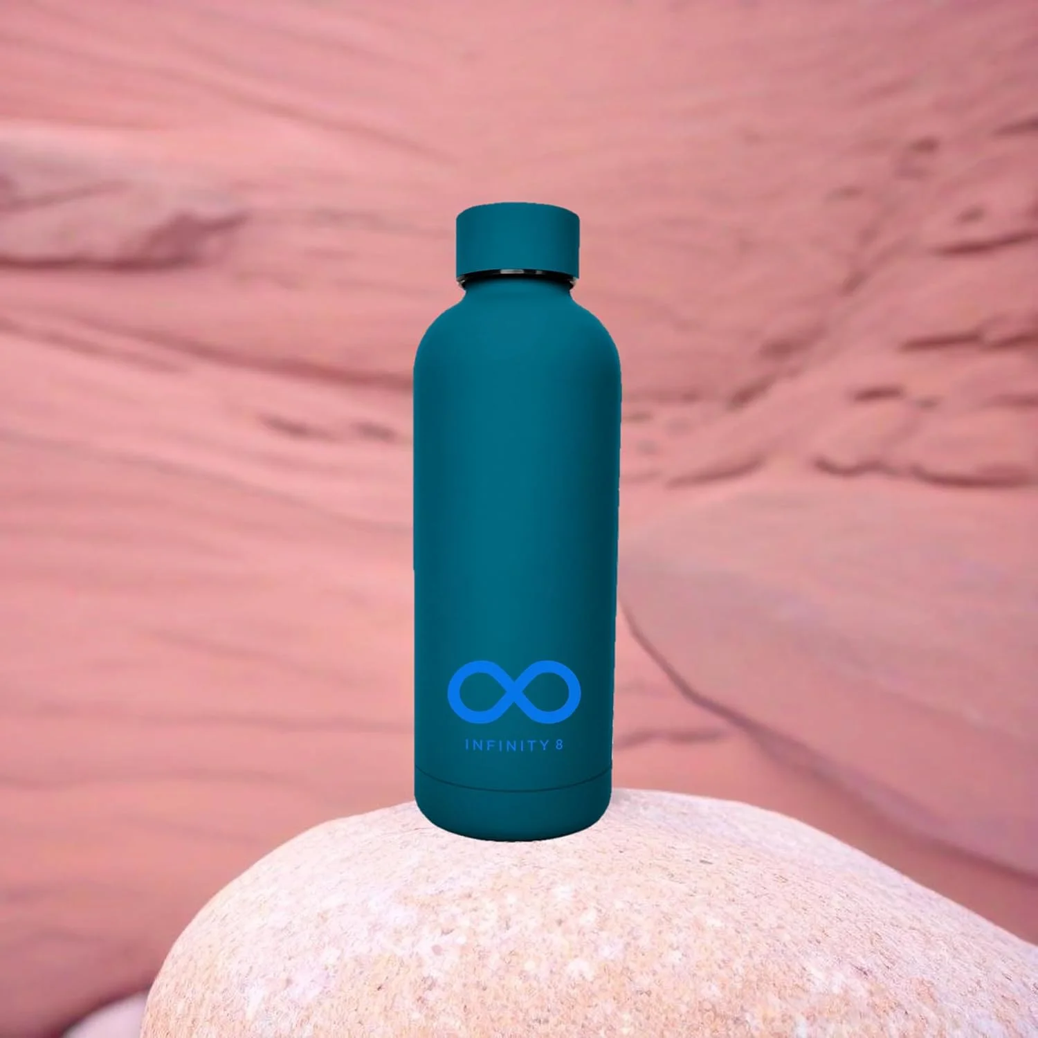بطری آب INFINITY 8، قمقمه استیل ضد زنگ، 500 میلی لیتر/17 اونس، بطری آب عایق خلاء دو جداره، قمقمه ضد نشت، فاقد BPA، بطری آب (آبی) بطری آب INFINITY 8، قمقمه استیل ضد زنگ، 500 میلی لیتر/17 اونس، بطری آب عایق خلاء دو جداره، قمقمه ضد نشت، فاقد BPA، بطری آب (آبی)