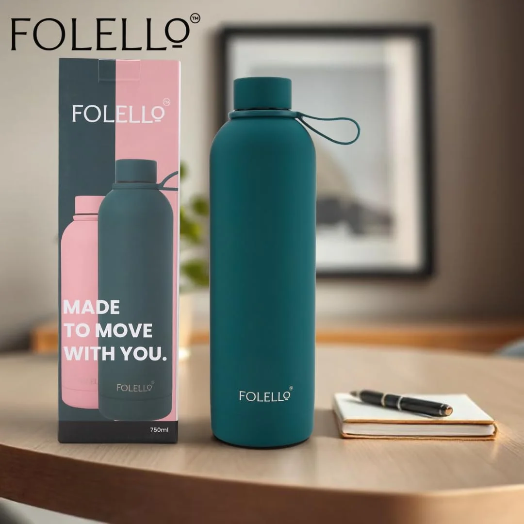 قمقمه آب عایق خلاء فوللو 750 میلی لیتر | استیل ضد زنگ دو جداره | نوشیدنی ها را سرد و گرم نگه می دارد | قمقمه آب ضد نشت هیدروفلاسک برای کودکان، مدرسه، باشگاه، دفتر، مسافرت (آبی) 25oz قمقمه آب عایق خلاء فوللو 750 میلی لیتر | استیل ضد زنگ دو جداره | نوشیدنی ها را سرد و گرم نگه می دارد | قمقمه آب ضد نشت هیدروفلاسک برای کودکان، مدرسه، باشگاه، دفتر، مسافرت (آبی) 25oz