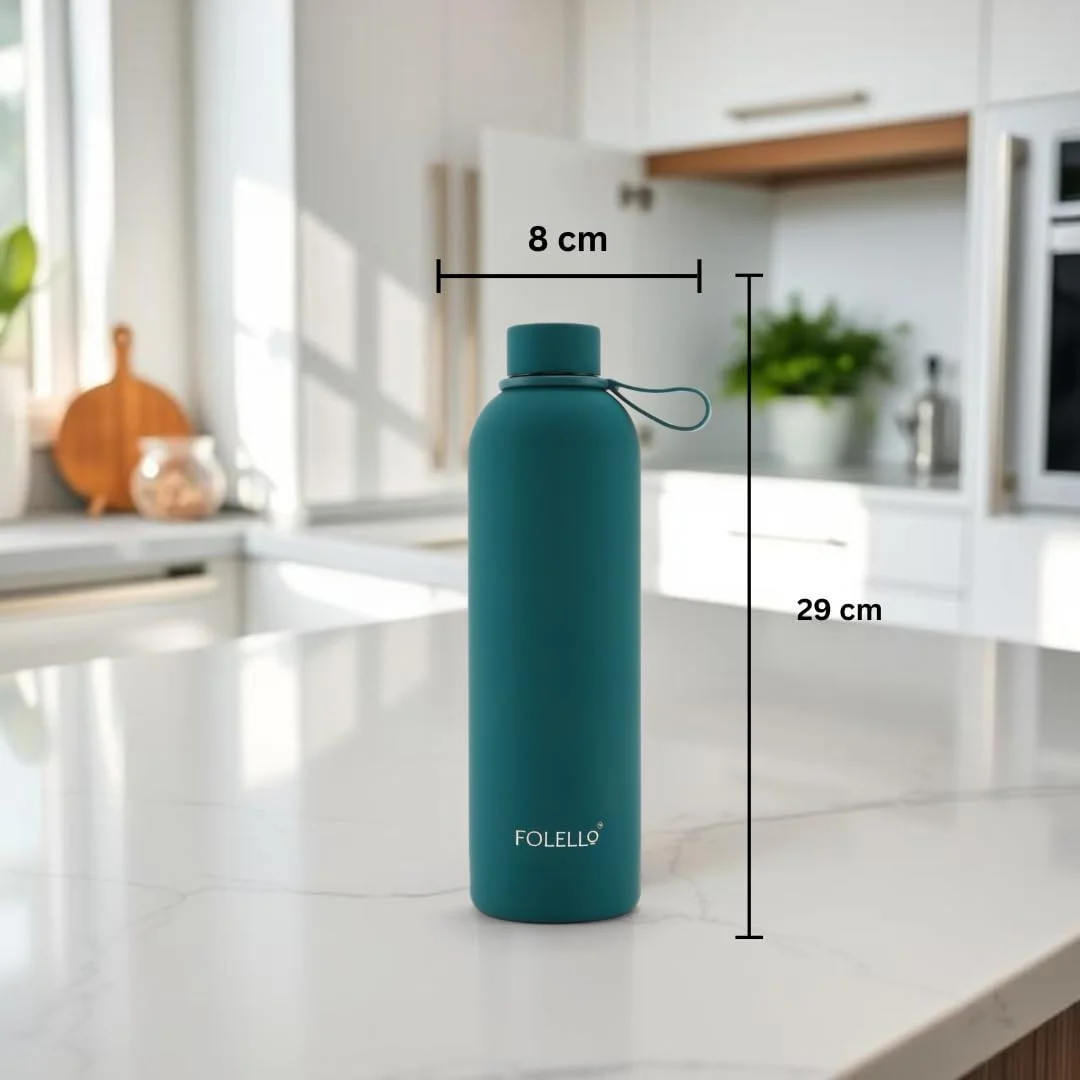 قمقمه آب عایق خلاء فوللو 750 میلی لیتر | استیل ضد زنگ دو جداره | نوشیدنی ها را سرد و گرم نگه می دارد | قمقمه آب ضد نشت هیدروفلاسک برای کودکان، مدرسه، باشگاه، دفتر، مسافرت (آبی) 25oz قمقمه آب عایق خلاء فوللو 750 میلی لیتر | استیل ضد زنگ دو جداره | نوشیدنی ها را سرد و گرم نگه می دارد | قمقمه آب ضد نشت هیدروفلاسک برای کودکان، مدرسه، باشگاه، دفتر، مسافرت (آبی) 25oz