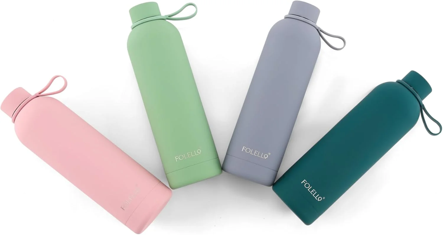 قمقمه آب عایق خلاء فوللو 750 میلی لیتر | استیل ضد زنگ دو جداره | نوشیدنی ها را سرد و گرم نگه می دارد | قمقمه آب ضد نشت هیدروفلاسک برای کودکان، مدرسه، باشگاه، دفتر، مسافرت (آبی) 25oz قمقمه آب عایق خلاء فوللو 750 میلی لیتر | استیل ضد زنگ دو جداره | نوشیدنی ها را سرد و گرم نگه می دارد | قمقمه آب ضد نشت هیدروفلاسک برای کودکان، مدرسه، باشگاه، دفتر، مسافرت (آبی) 25oz