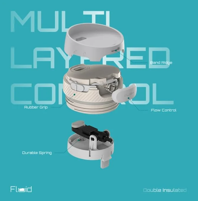 بطری آب استیل ضد زنگ عایق دار فلوید وان 600 میلی لیتر - عایق خلاء، درب فشاری و جرعه ای، 12 ساعت سرد/4 ساعت گرم، باریک و مناسب جا لیوانی، طراحی شده برای قرارگیری در همه جا (کربن) بطری آب استیل ضد زنگ عایق دار فلوید وان 600 میلی لیتر - عایق خلاء، درب فشاری و جرعه ای، 12 ساعت سرد/4 ساعت گرم، باریک و مناسب جا لیوانی، طراحی شده برای قرارگیری در همه جا (کربن)