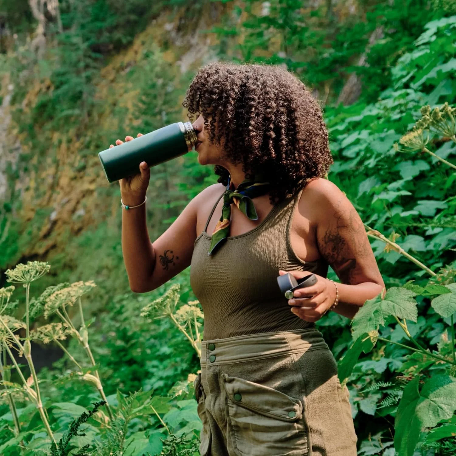 بطری دهان گشاد هیدرو فلاسک با درب انعطاف پذیر، 946 میلی لیتر بطری دهان گشاد هیدرو فلاسک با درب انعطاف پذیر، 946 میلی لیتر