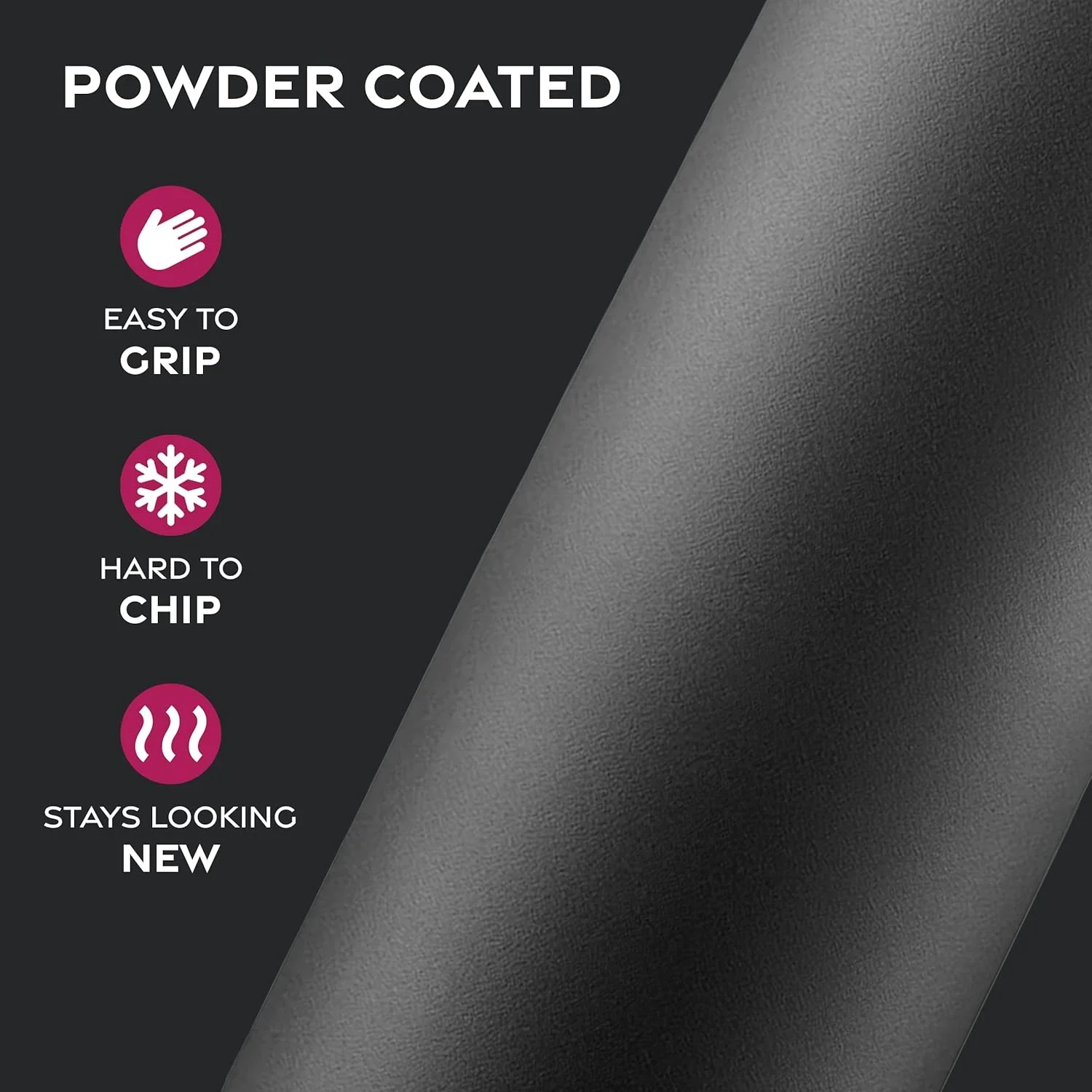 بطری آب استیل ضد زنگ سه جداره فاین داین با درب نی دار - درب تاشو - درب دهانه گشاد (768 میلی لیتر)، بطری های آب عایق، نوشیدنی ها را گرم و سرد نگه می دارد - ایده آل برای پیاده روی و دوچرخه سواری (مشکی کلاغی)