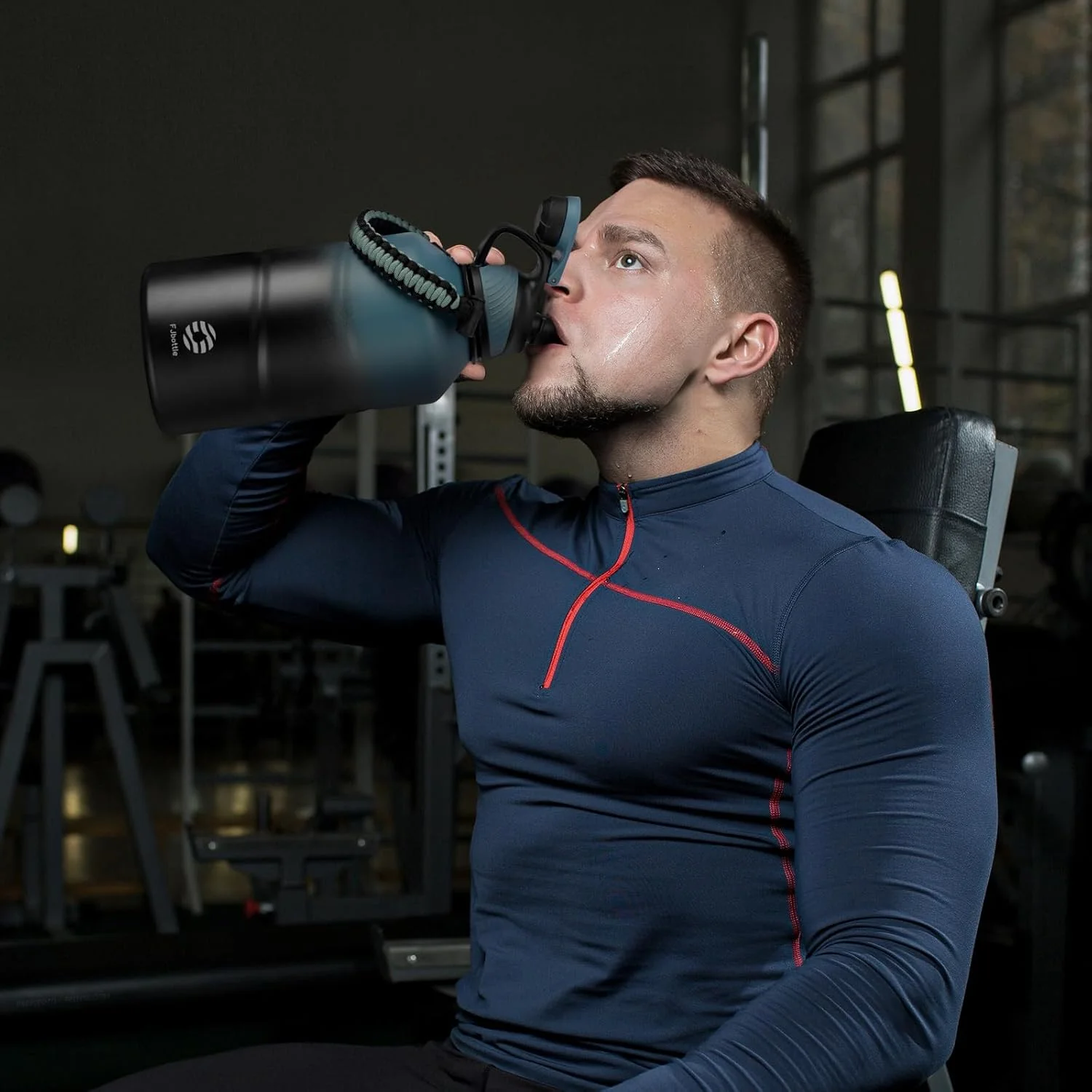 قمقمه آب استیل FJbottle با ظرفیت 1.9 لیتر، دوجداره با درب مغناطیسی، قمقمه عایق خلاء بدون BPA، قمقمه فلزی بزرگ با ظرفیت زیاد، ضد نشت برای ورزش، کمپینگ، باشگاه قمقمه آب استیل FJbottle با ظرفیت 1.9 لیتر، دوجداره با درب مغناطیسی، قمقمه عایق خلاء بدون BPA، قمقمه فلزی بزرگ با ظرفیت زیاد، ضد نشت برای ورزش، کمپینگ، باشگاه