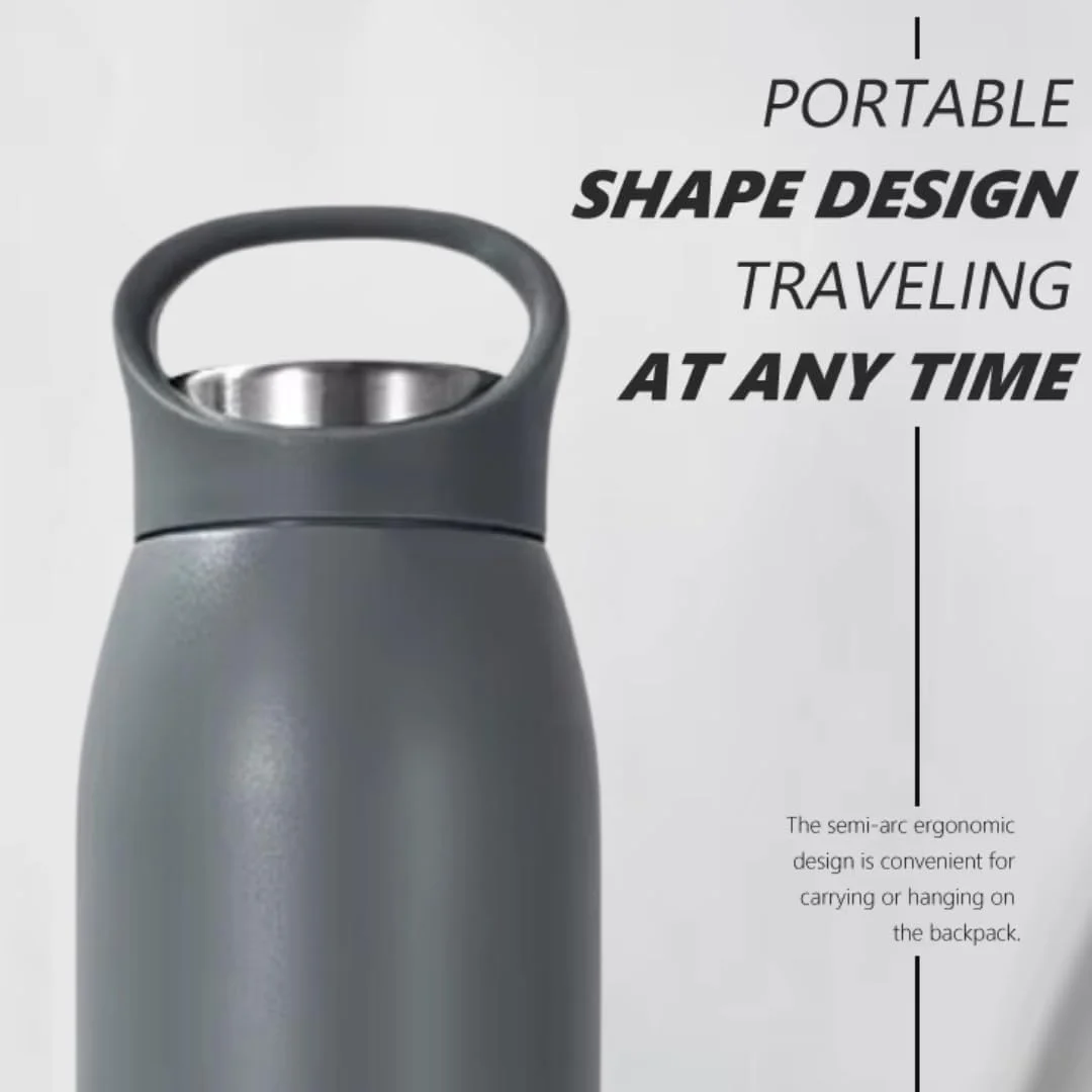 بطری آب ورزشی 700 میلی لیتری Fil3rd - فلاسک خلاء حرارتی دو جداره استیل ضد زنگ عایق، ضد نشت، گرم و سرد، خاکستری بطری آب ورزشی 700 میلی لیتری Fil3rd - فلاسک خلاء حرارتی دو جداره استیل ضد زنگ عایق، ضد نشت، گرم و سرد، خاکستری