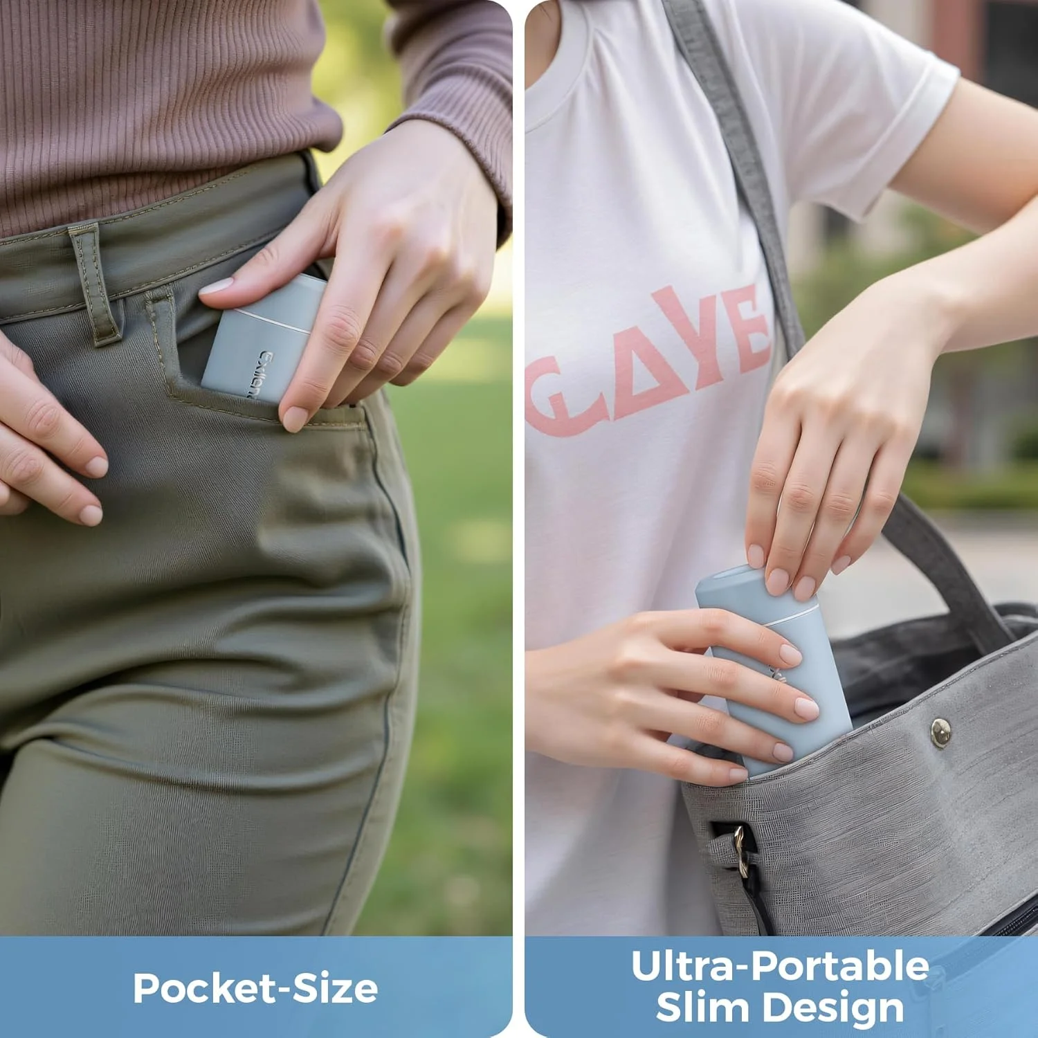 اکسلنا بطری آب عایق کوچک ارتقا یافته 250 میلی لیتر - فلاسک کوچک برای نوشیدنی های گرم و سرد، بطری آب کوچک عالی برای مسافرت، کیف پول...(آبی مایل به خاکستری) اکسلنا بطری آب عایق کوچک ارتقا یافته 250 میلی لیتر - فلاسک کوچک برای نوشیدنی های گرم و سرد، بطری آب کوچک عالی برای مسافرت، کیف پول...(آبی مایل به خاکستری)