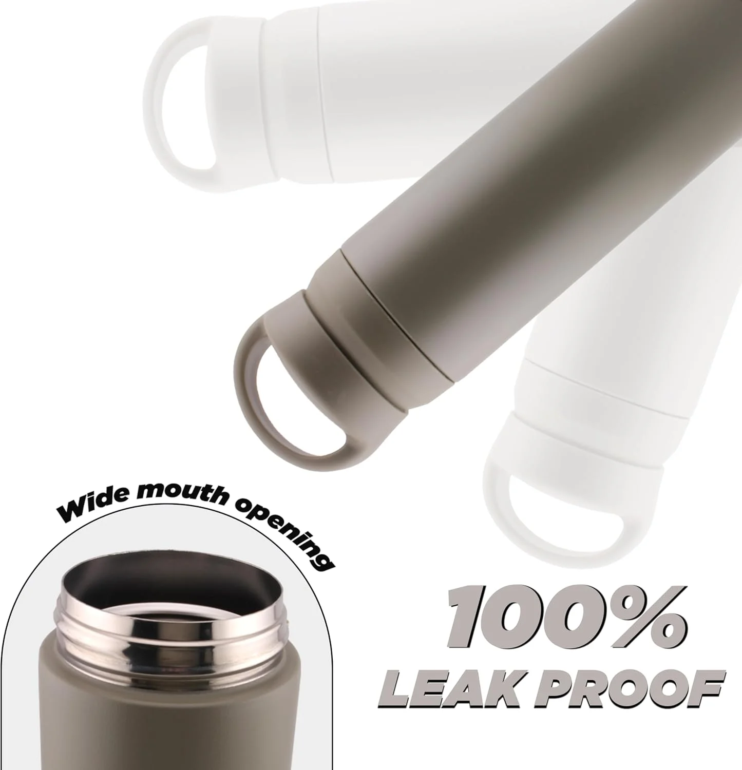 فلاسک آب استیل ضد زنگ 500 میلی لیتری CRAVISTA با درب دوتایی | قمقمه آب عایق خلاء برای کودکان و بزرگسالان | فلاسک کوچک برای چای و قهوه داغ | ماگ مسافرتی برای مدرسه و محل کار (سبز) فلاسک آب استیل ضد زنگ 500 میلی لیتری CRAVISTA با درب دوتایی | قمقمه آب عایق خلاء برای کودکان و بزرگسالان | فلاسک کوچک برای چای و قهوه داغ | ماگ مسافرتی برای مدرسه و محل کار (سبز)