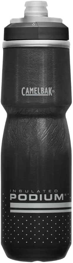 قمقمه آب عایق دوچرخه سواری CamelBak Podium Chill، 24 اونس، مشکی