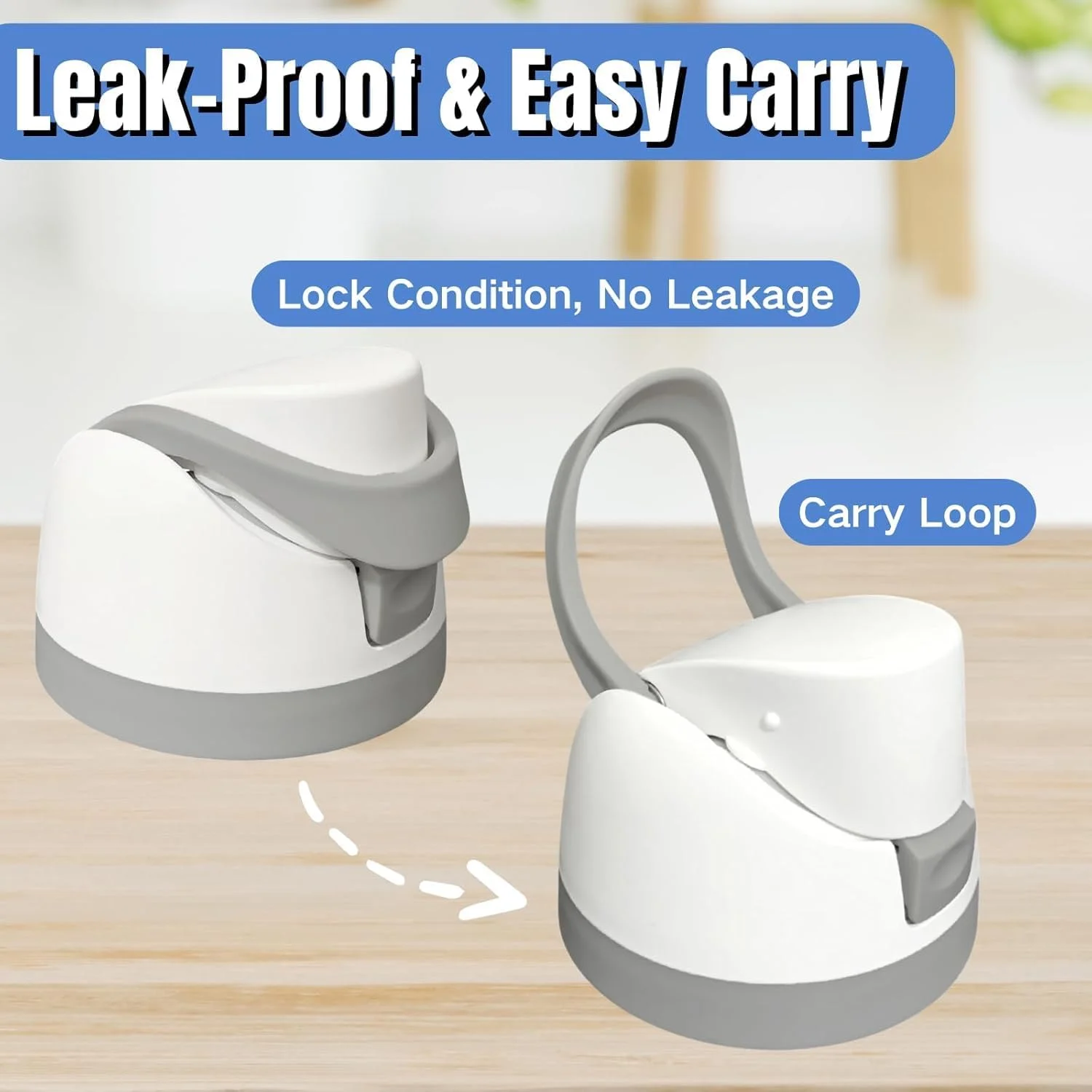 بطری آب عایق CLOUDFOUR، بطری ورزشی دو جداره ضد نشت از جنس استیل ضد زنگ 304، فاقد BPA، دارای دو گزینه نوشیدنی، فلاسک خلاء 710 میلی لیتری 24 اونسی برای خانه، دفتر، مدرسه، باشگاه، ماشین سفید (سفید)