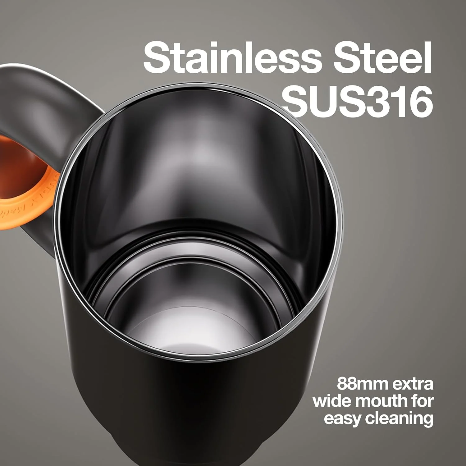 ماگ استیل عایق دار CHAKO LAB BaWang | ماگ دسته دار و نی دار 975 میلی لیتری | مناسب برای جا لیوانی خودرو | بطری آب ضد نشت | فاقد BPA | دارای لایه داخلی استیل 316 | نقره ای ماگ استیل عایق دار CHAKO LAB BaWang | ماگ دسته دار و نی دار 975 میلی لیتری | مناسب برای جا لیوانی خودرو | بطری آب ضد نشت | فاقد BPA | دارای لایه داخلی استیل 316 | نقره ای