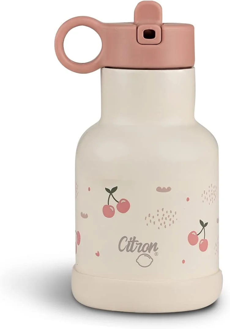 بطری آب استیل ضد زنگ عایق خلاء سیترون برای کودکان 250 میلی لیتر - گیلاس بطری آب استیل ضد زنگ عایق خلاء سیترون برای کودکان 250 میلی لیتر - گیلاس