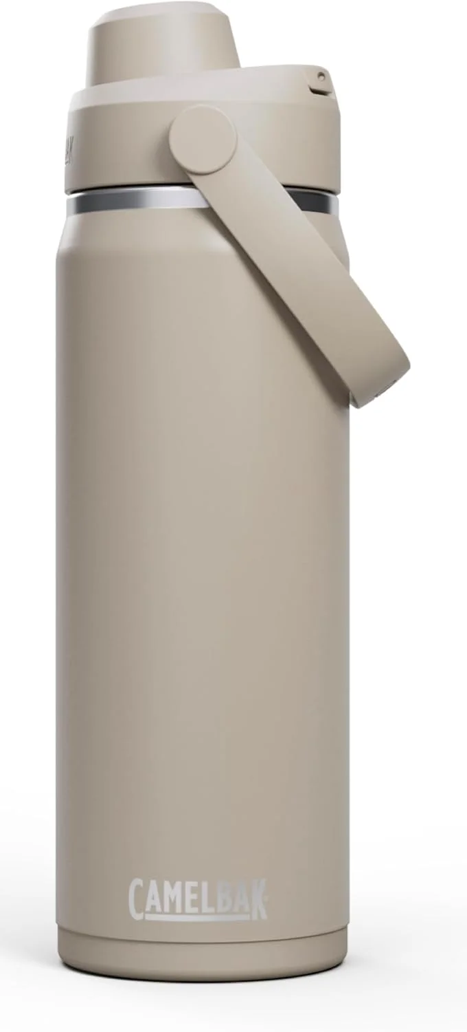 قمقمه آب CamelBak Thrive Chug با گنجایش 590 میلی لیتر - استیل ضد زنگ عایق، رنگ سنگی قمقمه آب CamelBak Thrive Chug با گنجایش 590 میلی لیتر - استیل ضد زنگ عایق، رنگ سنگی