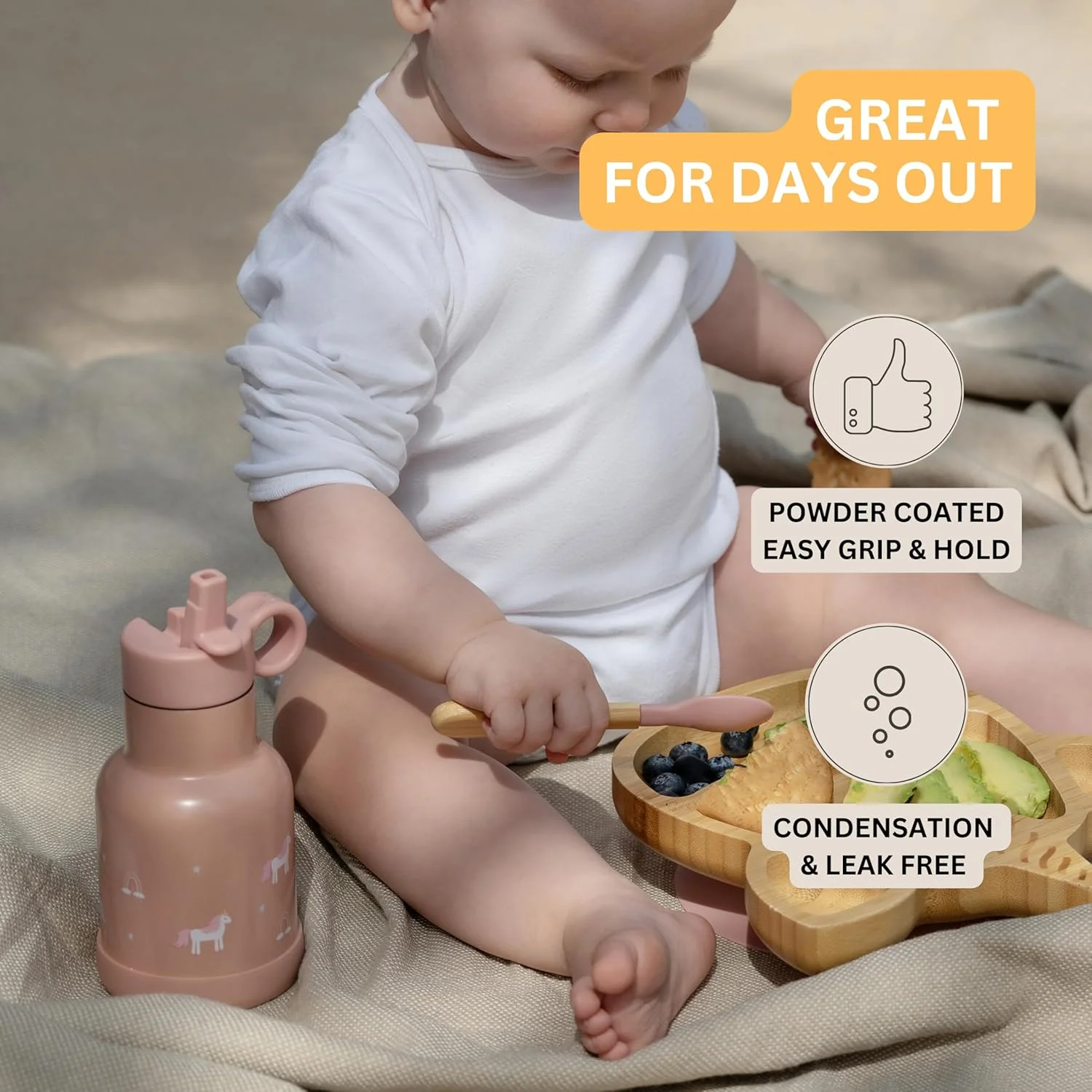 بطری آب استیل ضد زنگ عایق خلاء سیترون برای کودکان 250 میلی لیتر - گیلاس بطری آب استیل ضد زنگ عایق خلاء سیترون برای کودکان 250 میلی لیتر - گیلاس