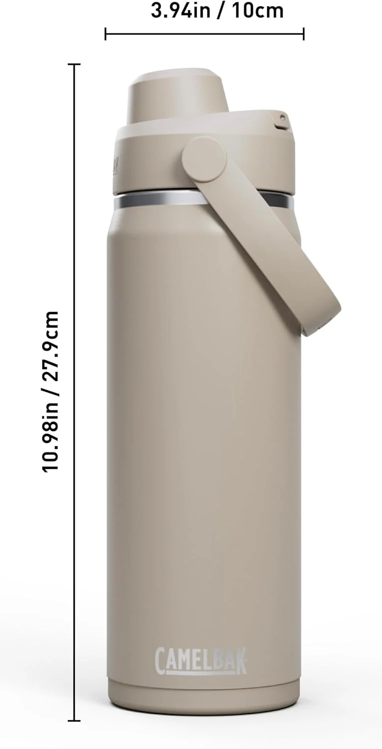 قمقمه آب CamelBak Thrive Chug با گنجایش 590 میلی لیتر - استیل ضد زنگ عایق، رنگ سنگی قمقمه آب CamelBak Thrive Chug با گنجایش 590 میلی لیتر - استیل ضد زنگ عایق، رنگ سنگی