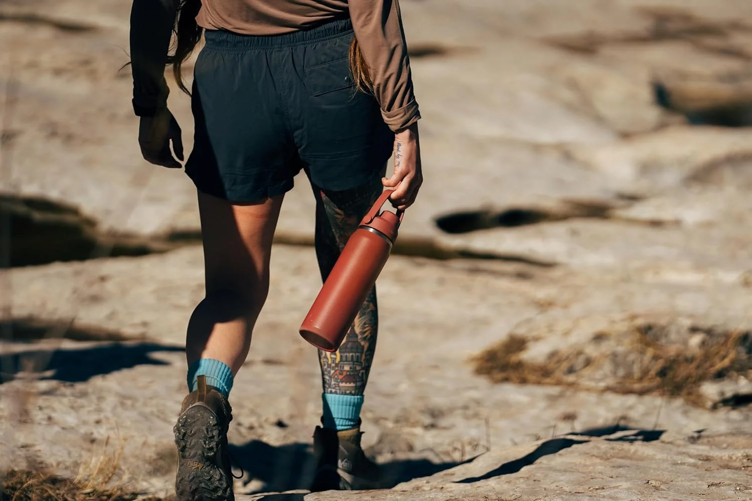 قمقمه آب CamelBak Thrive Chug با گنجایش 590 میلی لیتر - استیل ضد زنگ عایق، رنگ سنگی قمقمه آب CamelBak Thrive Chug با گنجایش 590 میلی لیتر - استیل ضد زنگ عایق، رنگ سنگی