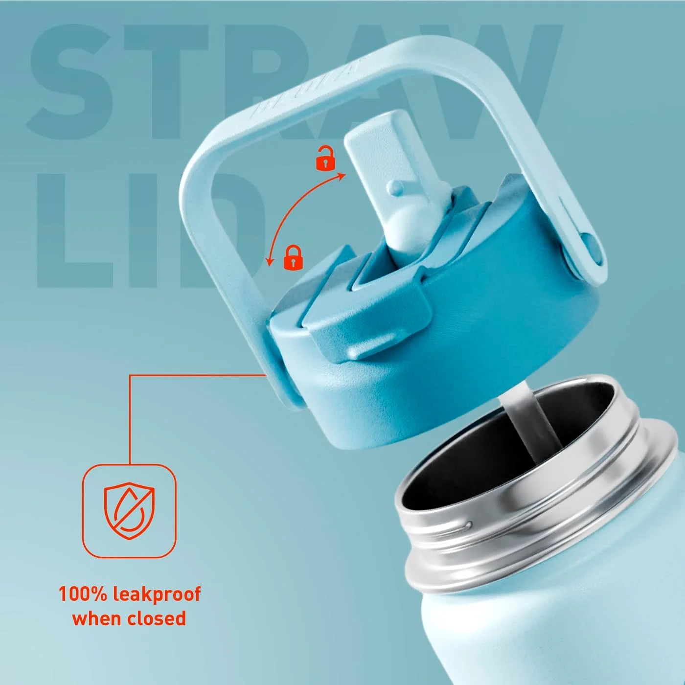 بطری آب کودکانه بیولا 550 میلی لیتر، استیل ضد زنگ 18/8، دوجداره عایق، فلاسک با درب نی دار و دهانه گشاد، مناسب مایعات سرد و گرم، بطری ورزشی مدرسه (560 گرم، Sea Vibes) بطری آب کودکانه بیولا 550 میلی لیتر، استیل ضد زنگ 18/8، دوجداره عایق، فلاسک با درب نی دار و دهانه گشاد، مناسب مایعات سرد و گرم، بطری ورزشی مدرسه (560 گرم، Sea Vibes)