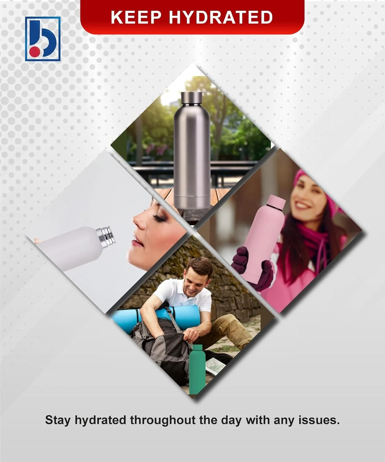 بطری آب دوجداره استیل BuyOn، فلاسک نوشیدنی عایق خلاء، قمقمه آب گرم و سرد برای کودکان، مدرسه، باشگاه، دفتر، مسافرت، فلاسک هیدرو (آبی سلطنتی، 750 میلی لیتر) بطری آب دوجداره استیل BuyOn، فلاسک نوشیدنی عایق خلاء، قمقمه آب گرم و سرد برای کودکان، مدرسه، باشگاه، دفتر، مسافرت، فلاسک هیدرو (آبی سلطنتی، 750 میلی لیتر)