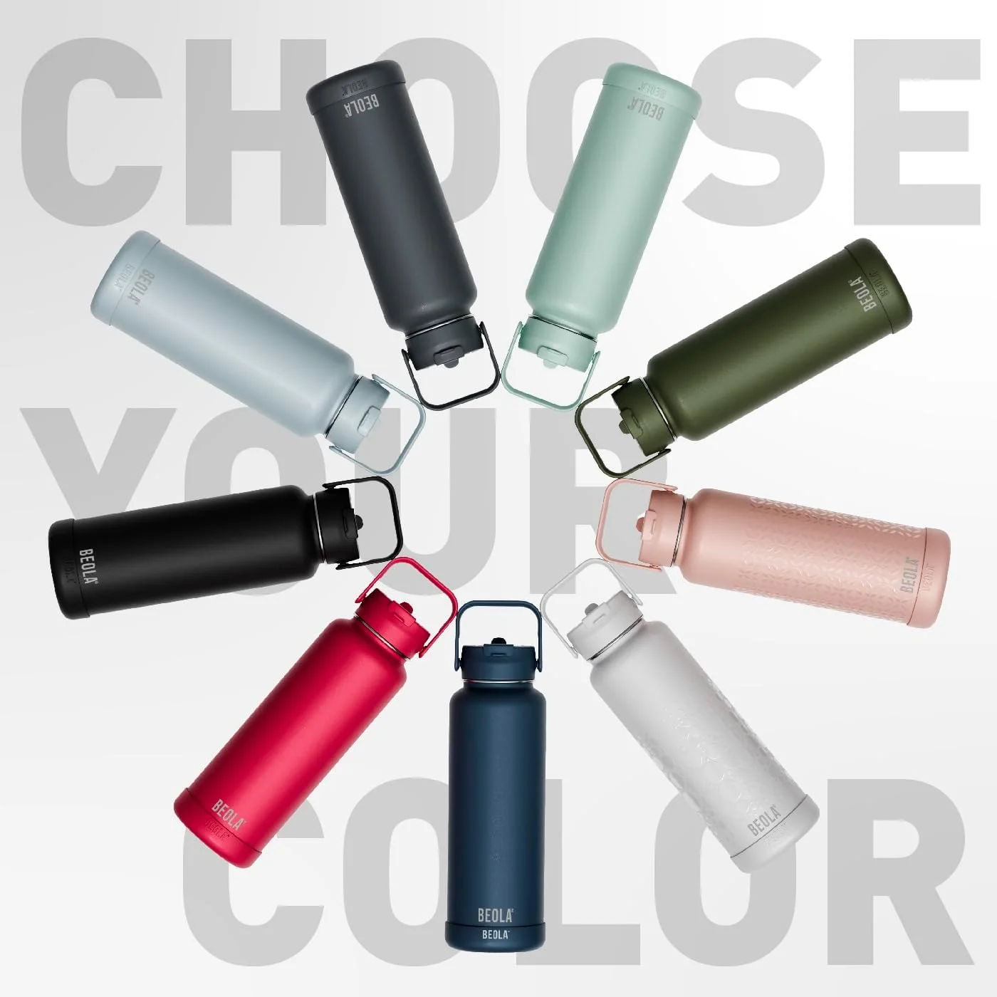 بطری آب 950 میلی لیتری BEOLA، فولاد ضد زنگ 18/8، بطری ترموس عایق بندی شده دو جداره 304 با درب نی دار و دهانه گشاد، دارای 2 درب، بطری ورزشی مایعات سرد و گرم، 32 اونس بطری آب 950 میلی لیتری BEOLA، فولاد ضد زنگ 18/8، بطری ترموس عایق بندی شده دو جداره 304 با درب نی دار و دهانه گشاد، دارای 2 درب، بطری ورزشی مایعات سرد و گرم، 32 اونس