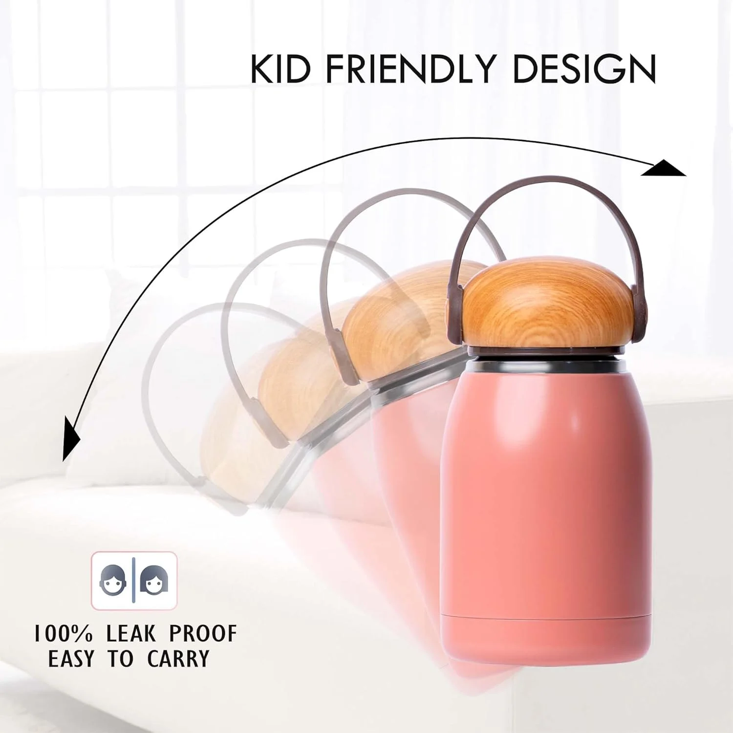 بطری آب کوچک استیل ضد زنگ آزونی، بطری آب عایق 300 میلی لیتری، قمقمه ورزشی ضد نشت، فنجان فلاسک آب گرم و سرد، مناسب برای چای و قهوه بطری آب کوچک استیل ضد زنگ آزونی، بطری آب عایق 300 میلی لیتری، قمقمه ورزشی ضد نشت، فنجان فلاسک آب گرم و سرد، مناسب برای چای و قهوه