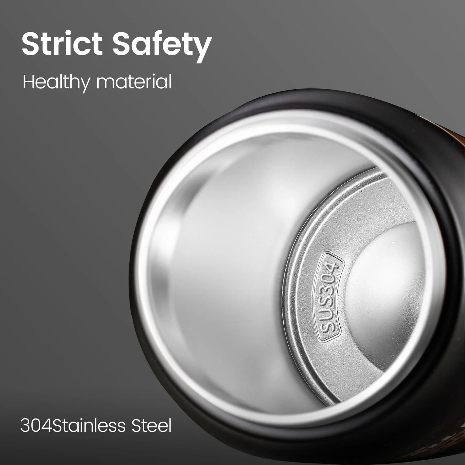 بطری آب ورزشی عایق خلاء بزرگ AccLoo با ظرفیت 1500 میلی لیتر، فلاسک استیل ضد زنگ با درب دو منظوره، قمقمه بادوام و ضد نشت برای کمپینگ، پیاده روی و باشگاه