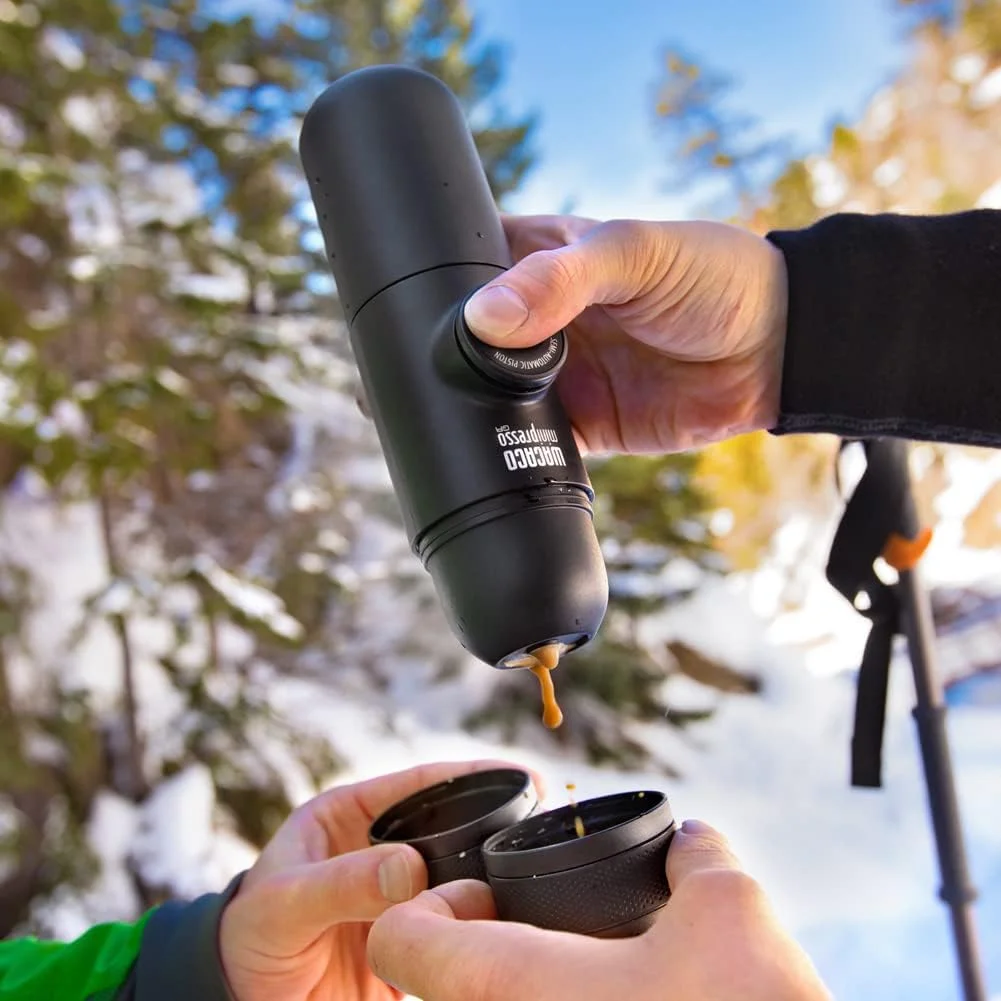 کیت WACACO Minipresso، لوازم جانبی برای Minipresso GR، مخزن آب بزرگتر با 3 سبد فیلتر، برای اسپرسو Lungo کیت WACACO Minipresso، لوازم جانبی برای Minipresso GR، مخزن آب بزرگتر با 3 سبد فیلتر، برای اسپرسو Lungo