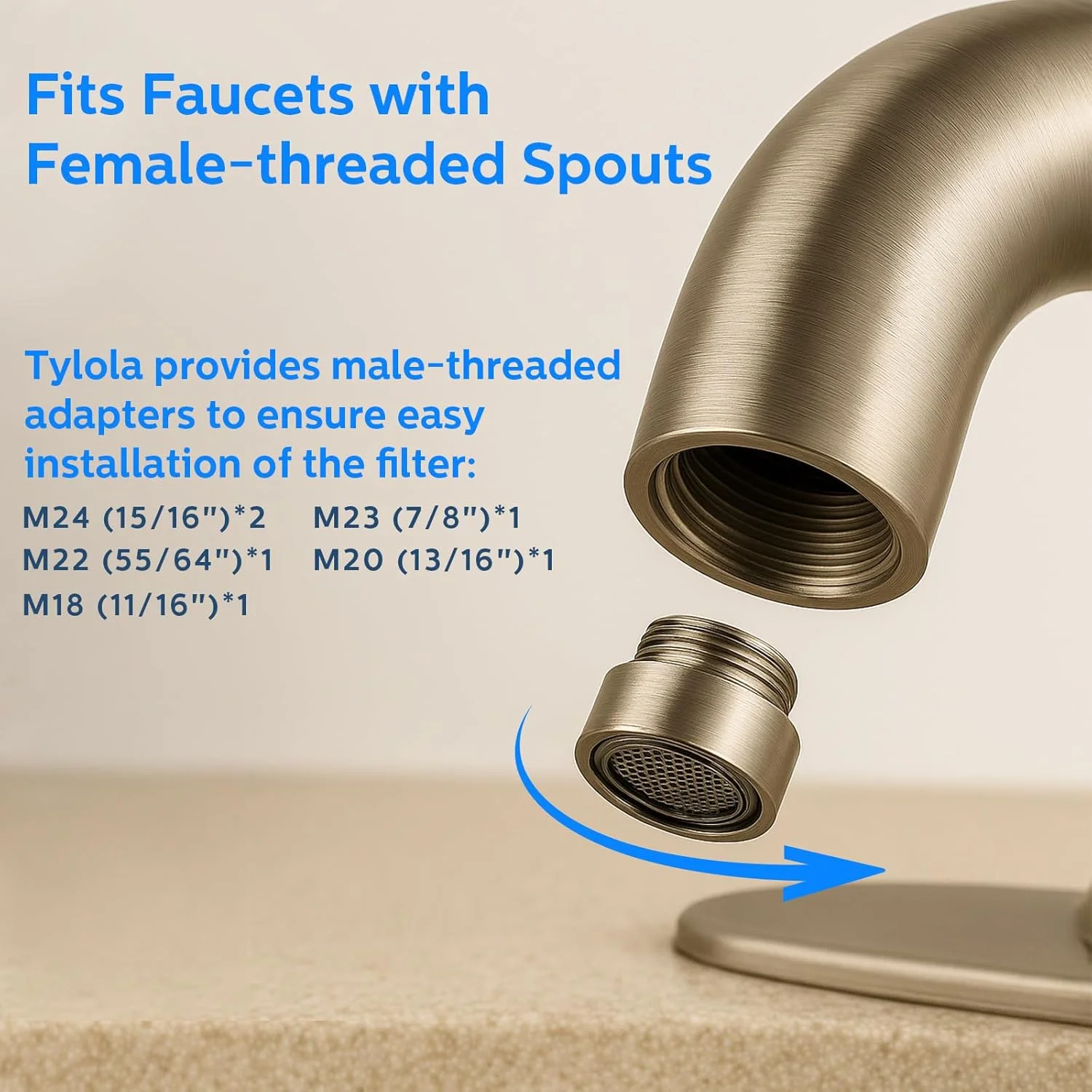 فیلتر آب شیرآلات بادوام Tylola برای سینک حمام. تصفیه کننده آب شیر آشپزخانه. نرم کننده آب سخت. تسکین خشکی، زبری و خارش پوست، مناسب برای پوست های حساس. پوست را صاف و لطیف می کند. TWF-2.0 فیلتر آب شیرآلات بادوام Tylola برای سینک حمام. تصفیه کننده آب شیر آشپزخانه. نرم کننده آب سخت. تسکین خشکی، زبری و خارش پوست، مناسب برای پوست های حساس. پوست را صاف و لطیف می کند. TWF-2.0