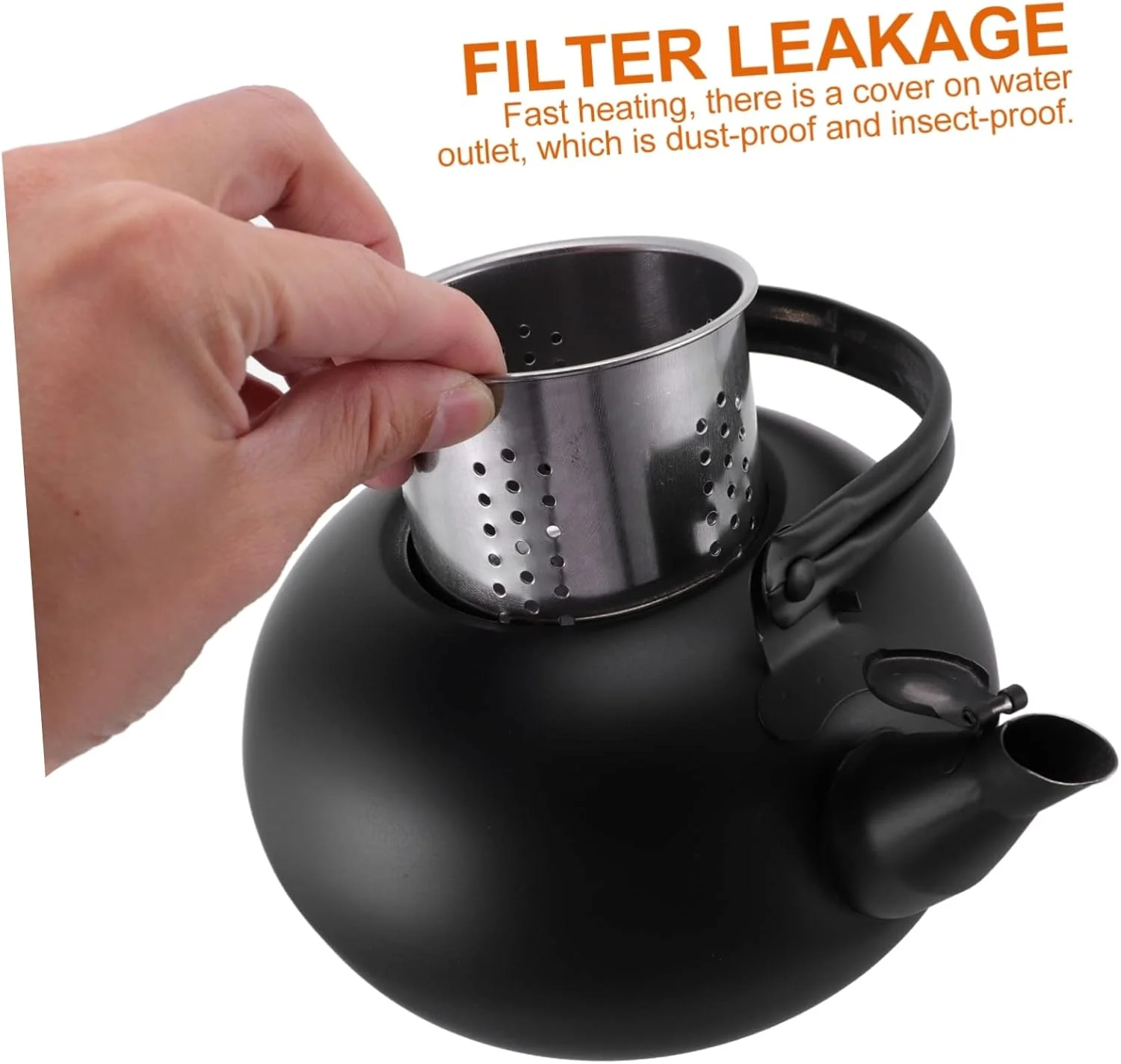 کتری استیل ضد زنگ UTHCLO، فلاسک مسافرتی استیل ضد زنگ، کتری چای ترموستات