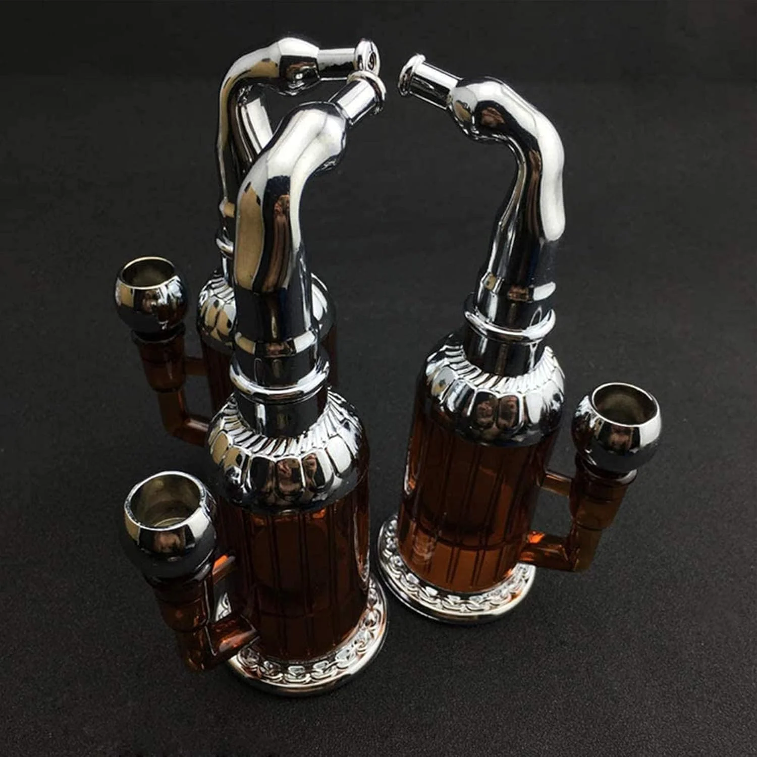 قلیان فیلتر مینیاتوری SSCYHT، شلنگ قلیان دستی قابل حمل، ست قلیان کوچک، لوازم جانبی قلیان، هدیه برای دوست پسر، پدر، همسر و دوستان