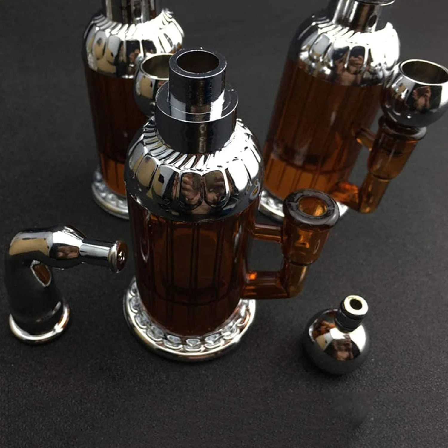 قلیان فیلتر مینیاتوری SSCYHT، شلنگ قلیان دستی قابل حمل، ست قلیان کوچک، لوازم جانبی قلیان، هدیه برای دوست پسر، پدر، همسر و دوستان