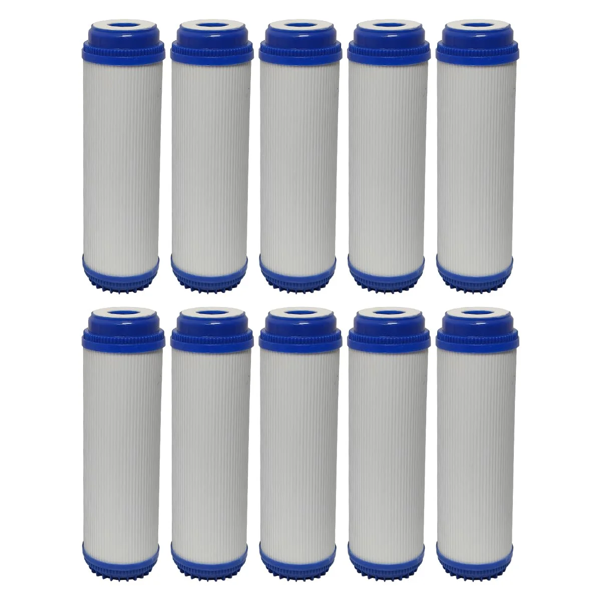 RACO 10 Inches Water Filter Replacement Cartridges for Water Filter/Water Purifier | PP | GAC | UDF | Odor Removal, RO Membrane, Mineral Filter | Pack of (10, UDF)