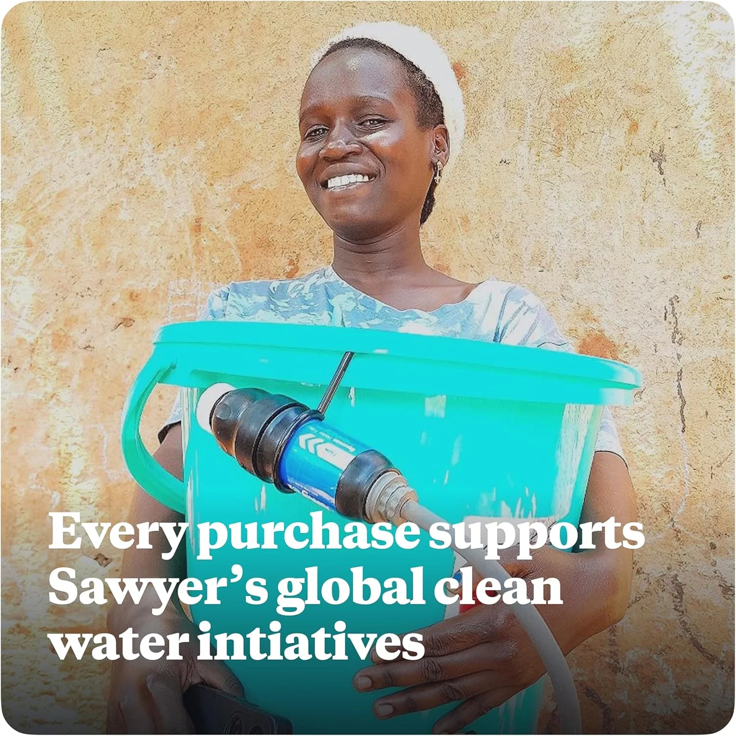 سیستم تصفیه آب کوچک Sawyer Products SP128، تک، آبی