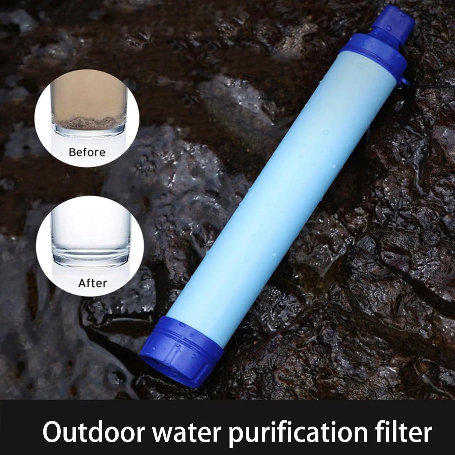 نی تصفیه آب شخصی لیزبین، مینی تصفیه کننده آب، نی فیلتر آب، آمادگی اضطراری، تجهیزات بقا اضطراری قابل حمل، فیلتر آب شخصی برای پیاده روی، کمپینگ، مسافرت (آبی) نی تصفیه آب شخصی لیزبین، مینی تصفیه کننده آب، نی فیلتر آب، آمادگی اضطراری، تجهیزات بقا اضطراری قابل حمل، فیلتر آب شخصی برای پیاده روی، کمپینگ، مسافرت (آبی)