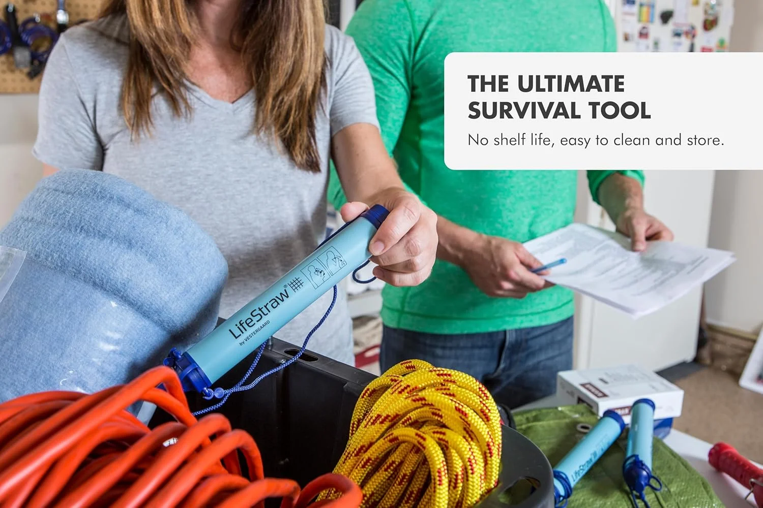 فیلتر آب شخصی لایف استراو برای پیاده روی، کمپینگ، مسافرت و آمادگی در شرایط اضطراری فیلتر آب شخصی لایف استراو برای پیاده روی، کمپینگ، مسافرت و آمادگی در شرایط اضطراری