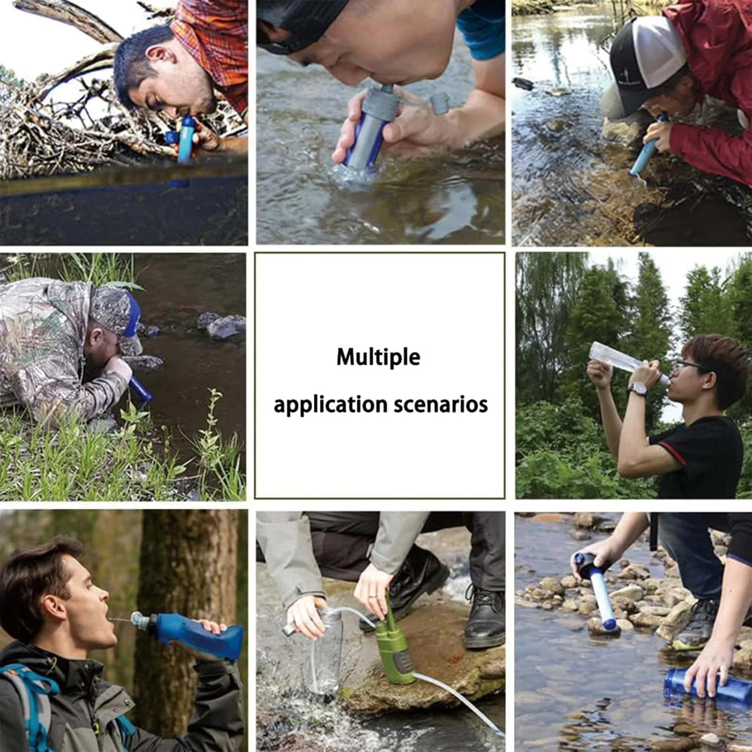 نی تصفیه آب شخصی لیزبین، مینی تصفیه کننده آب، نی فیلتر آب، آمادگی اضطراری، تجهیزات بقا اضطراری قابل حمل، فیلتر آب شخصی برای پیاده روی، کمپینگ، مسافرت (آبی) نی تصفیه آب شخصی لیزبین، مینی تصفیه کننده آب، نی فیلتر آب، آمادگی اضطراری، تجهیزات بقا اضطراری قابل حمل، فیلتر آب شخصی برای پیاده روی، کمپینگ، مسافرت (آبی)