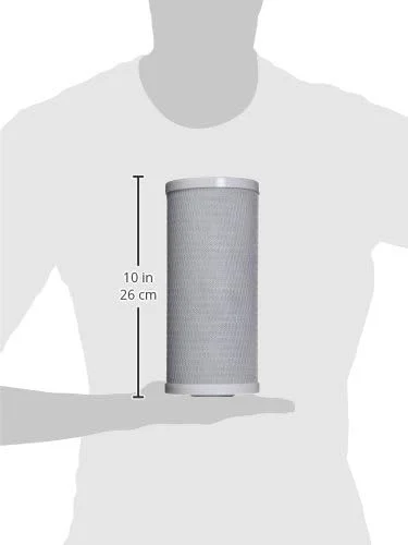 کارتریج جایگزین فیلتر کربن بلاک CTO با ظرفیت بالا iSpring FC15B برای سیستم فیلتراسیون آب زیر سینکی و کل خانه، 5 میکرون 10"x4.5" کارتریج جایگزین فیلتر کربن بلاک CTO با ظرفیت بالا iSpring FC15B برای سیستم فیلتراسیون آب زیر سینکی و کل خانه، 5 میکرون 10"x4.5"