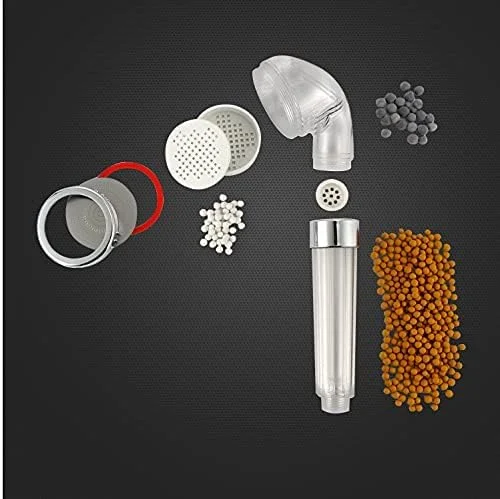 سردوش یونی - سردوش دستی صرفه جویی در آب با فشار بالا با فیلتراسیون چند لایه و حالت های قابل تنظیم دوش - همراه با فیلتر سردوش برای آب سخت با سنگ های فیلتراسیون آب سردوش یونی - سردوش دستی صرفه جویی در آب با فشار بالا با فیلتراسیون چند لایه و حالت های قابل تنظیم دوش - همراه با فیلتر سردوش برای آب سخت با سنگ های فیلتراسیون آب