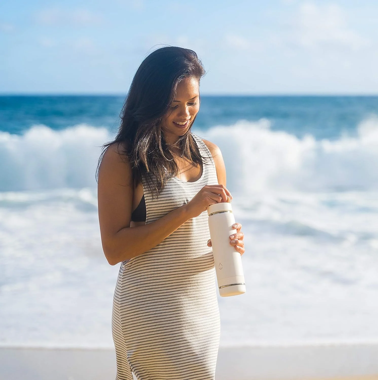 بطری آب طعم دار کننده میوه اینفیوژن پرو، عایق خلاء (590 میلی لیتر)، استیل ضد زنگ: کتاب الکترونیکی دستور العمل های طعم دار کردن میوه: طعم دهنده آب با بارگیری از پایین برای طعم بیشتر: تمیز کردن آسان: بطری آب هدیه عالی بطری آب طعم دار کننده میوه اینفیوژن پرو، عایق خلاء (590 میلی لیتر)، استیل ضد زنگ: کتاب الکترونیکی دستور العمل های طعم دار کردن میوه: طعم دهنده آب با بارگیری از پایین برای طعم بیشتر: تمیز کردن آسان: بطری آب هدیه عالی