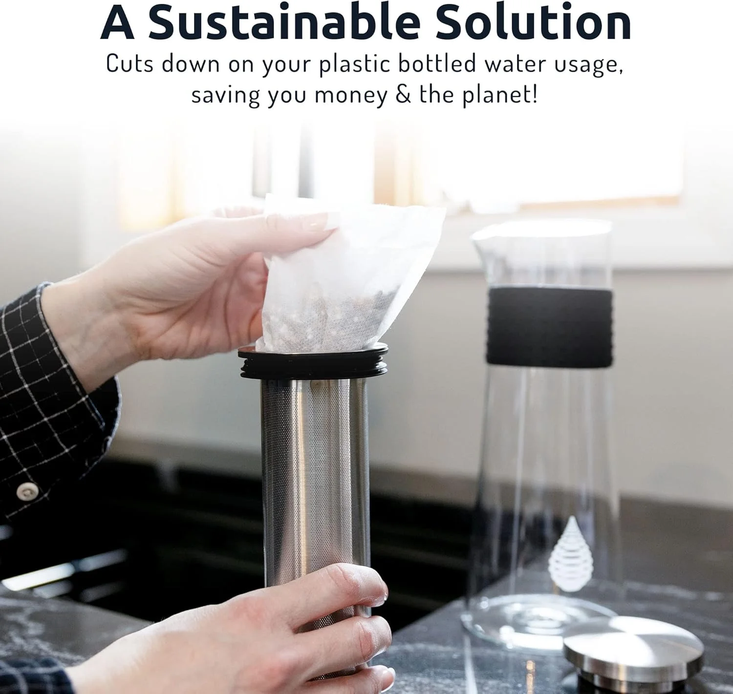 فیلتر آب قابل حمل Invigorated Water pH On-The-Go، 30 گرم (بسته 3 عددی) - فیلتر آب برای بطری ها، کوزه ها و لیوان ها - کارتریج فیلتر آب برای 95 لیتر - فیلتر آب - رسوب زدای آب فیلتر آب قابل حمل Invigorated Water pH On-The-Go، 30 گرم (بسته 3 عددی) - فیلتر آب برای بطری ها، کوزه ها و لیوان ها - کارتریج فیلتر آب برای 95 لیتر - فیلتر آب - رسوب زدای آب