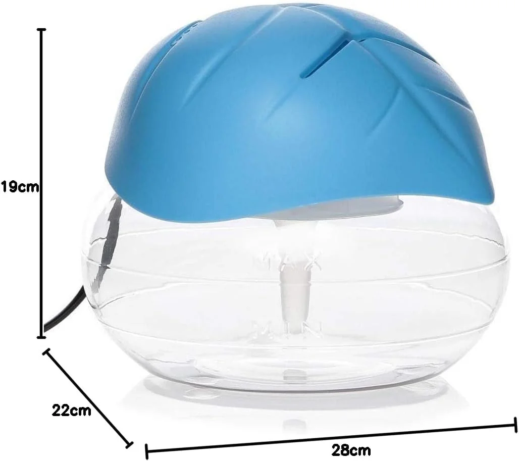 خوشبو کننده هوا و تصفیه کننده آب و هوا الکتریکی مدل برگی Vsell24 با نور LED مناسب خانه، دفتر، اتاق خواب 240-220 ولت (آبی) خوشبو کننده هوا و تصفیه کننده آب و هوا الکتریکی مدل برگی Vsell24 با نور LED مناسب خانه، دفتر، اتاق خواب 240-220 ولت (آبی)