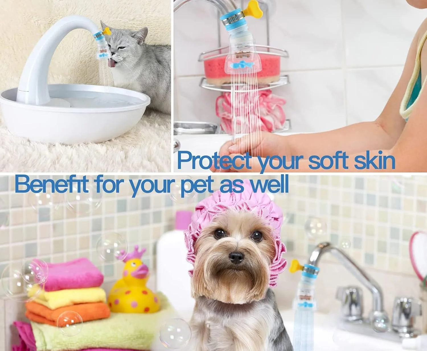 فیلتر آب تصفیه کننده شیر آب قابل حمل ECVV، تقویت کننده شیر آشپزخانه قابل تنظیم برای حمام آشپزخانه، مناسب برای شیرهای استاندارد، نصب آسان فیلتر آب تصفیه کننده شیر آب قابل حمل ECVV، تقویت کننده شیر آشپزخانه قابل تنظیم برای حمام آشپزخانه، مناسب برای شیرهای استاندارد، نصب آسان