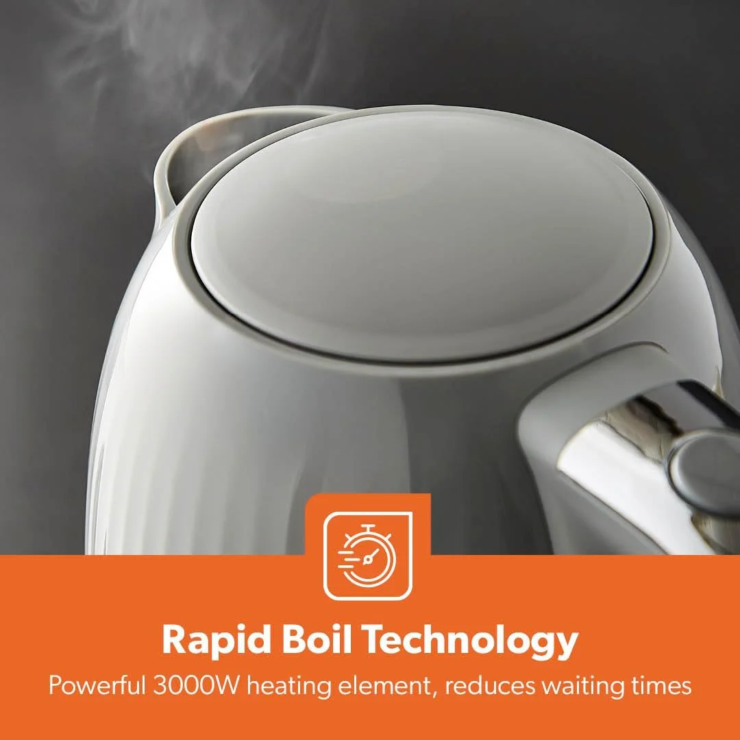 کتری برقی 1.7 لیتری جیپاس 3000 وات با پایه چرخان 360 درجه، کتری بدون سیم با جوش سریع، خاموش شدن خودکار و محافظت در برابر جوش خشک، فیلتر قابل جابجایی و شستشو برای آب گرم، قهوه، چای، خاکستری کتری برقی 1.7 لیتری جیپاس 3000 وات با پایه چرخان 360 درجه، کتری بدون سیم با جوش سریع، خاموش شدن خودکار و محافظت در برابر جوش خشک، فیلتر قابل جابجایی و شستشو برای آب گرم، قهوه، چای، خاکستری