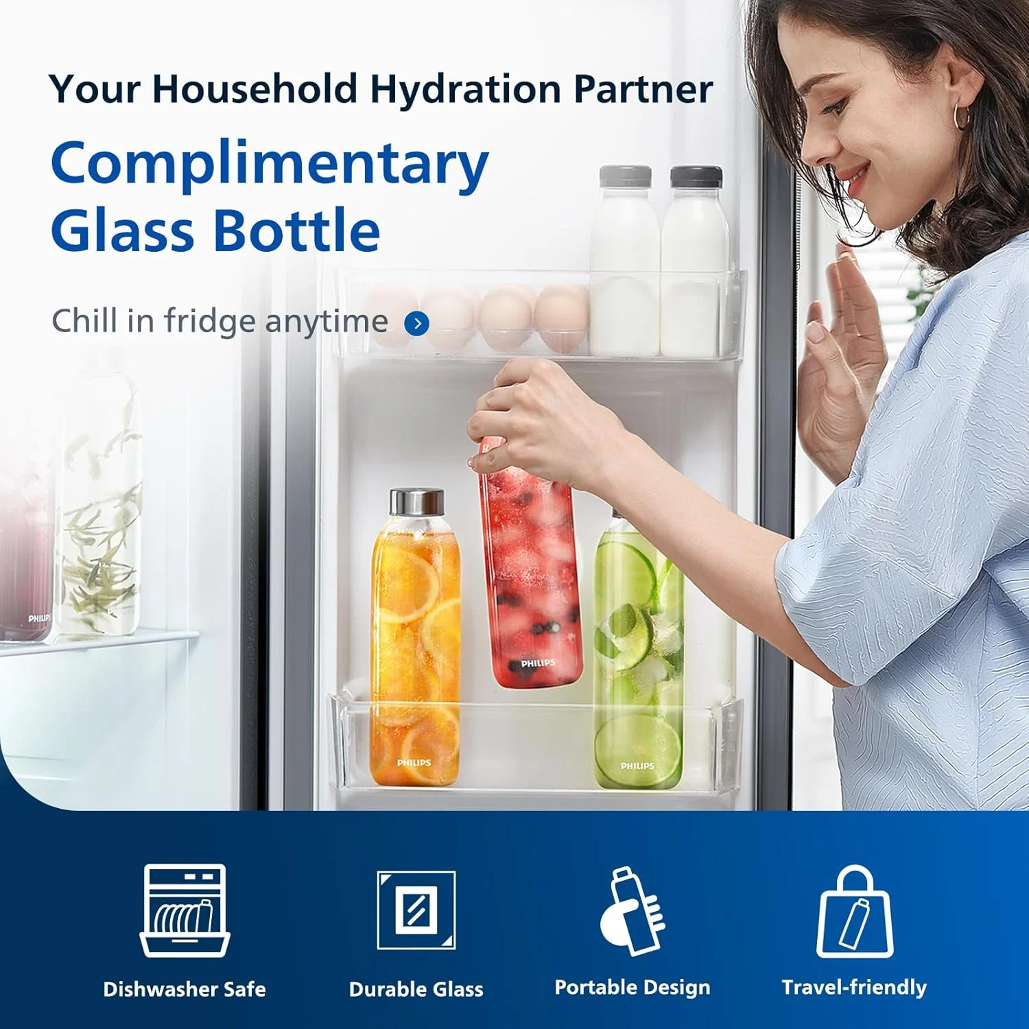 دستگاه تصفیه آب اسمز معکوس رومیزی فیلیپس، سیستم تصفیه آب RO پنج مرحله ای با فناوری آکوآپورین، نسبت پساب به آب خالص 3:1، کاهش دهنده PFAS، دستگاه تصفیه آب قابل حمل، دارای گواهینامه NSF/ANSI دستگاه تصفیه آب اسمز معکوس رومیزی فیلیپس، سیستم تصفیه آب RO پنج مرحله ای با فناوری آکوآپورین، نسبت پساب به آب خالص 3:1، کاهش دهنده PFAS، دستگاه تصفیه آب قابل حمل، دارای گواهینامه NSF/ANSI