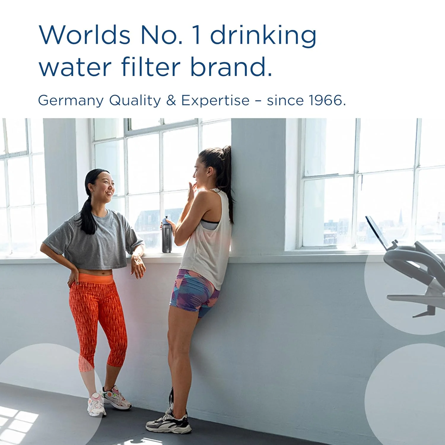 بطری آب تصفیه دار ورزشی BRITA مدل Active آبی تیره (600 میلی لیتر) - بطری فشاری بدون BPA، فیلتر کننده کلر، ناخالصی های آلی، هورمون ها و آفت کش ها و حفظ مواد معدنی کلیدی بطری آب تصفیه دار ورزشی BRITA مدل Active آبی تیره (600 میلی لیتر) - بطری فشاری بدون BPA، فیلتر کننده کلر، ناخالصی های آلی، هورمون ها و آفت کش ها و حفظ مواد معدنی کلیدی