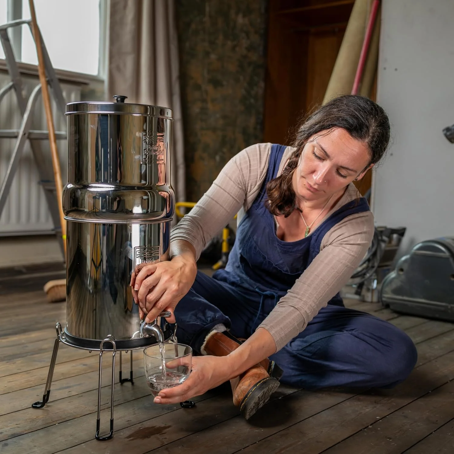 سیستم تصفیه آب رومیزی گرانشی British Berkefeld Doulton مدل W9361137 با ظرفیت 12 لیتر با استفاده از فیلترهای سرامیکی Ultra Sterasyl سیستم تصفیه آب رومیزی گرانشی British Berkefeld Doulton مدل W9361137 با ظرفیت 12 لیتر با استفاده از فیلترهای سرامیکی Ultra Sterasyl