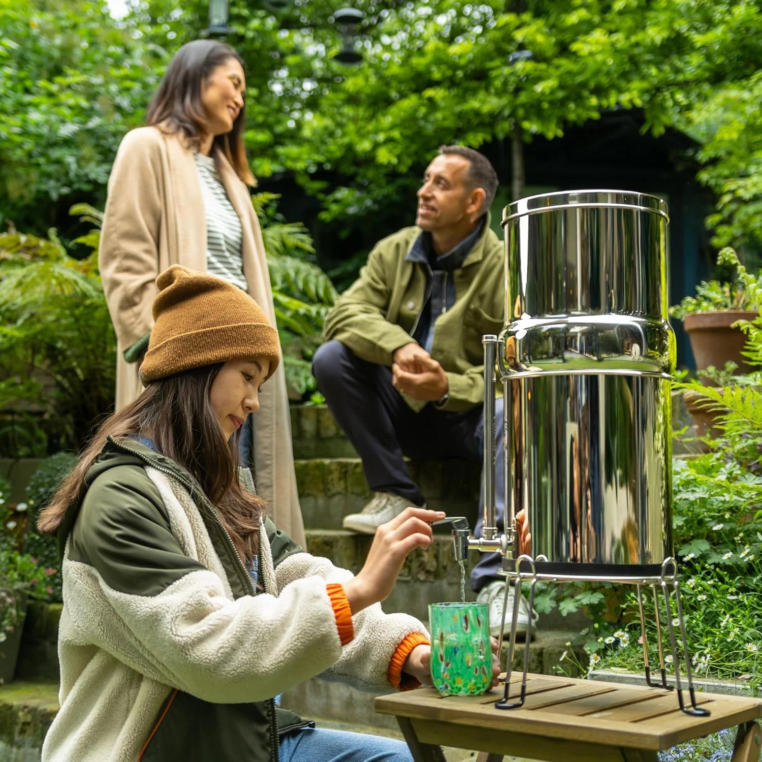 سیستم تصفیه آب رومیزی گرانشی British Berkefeld Doulton مدل W9361137 با ظرفیت 12 لیتر با استفاده از فیلترهای سرامیکی Ultra Sterasyl سیستم تصفیه آب رومیزی گرانشی British Berkefeld Doulton مدل W9361137 با ظرفیت 12 لیتر با استفاده از فیلترهای سرامیکی Ultra Sterasyl