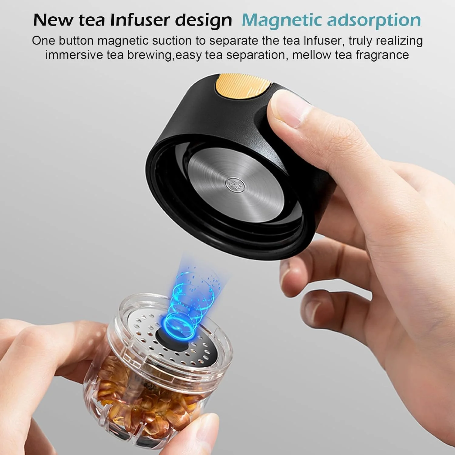 ماگ چای قابل حمل بیگ تری با آهنربا، فیلتر جدا کننده آب چای، بطری نوشیدنی، فنجان چای شیشه ای بوروسیلیکات دو جداره، بطری مسافرتی جدا کننده چای 320 میلی لیتر ماگ چای قابل حمل بیگ تری با آهنربا، فیلتر جدا کننده آب چای، بطری نوشیدنی، فنجان چای شیشه ای بوروسیلیکات دو جداره، بطری مسافرتی جدا کننده چای 320 میلی لیتر