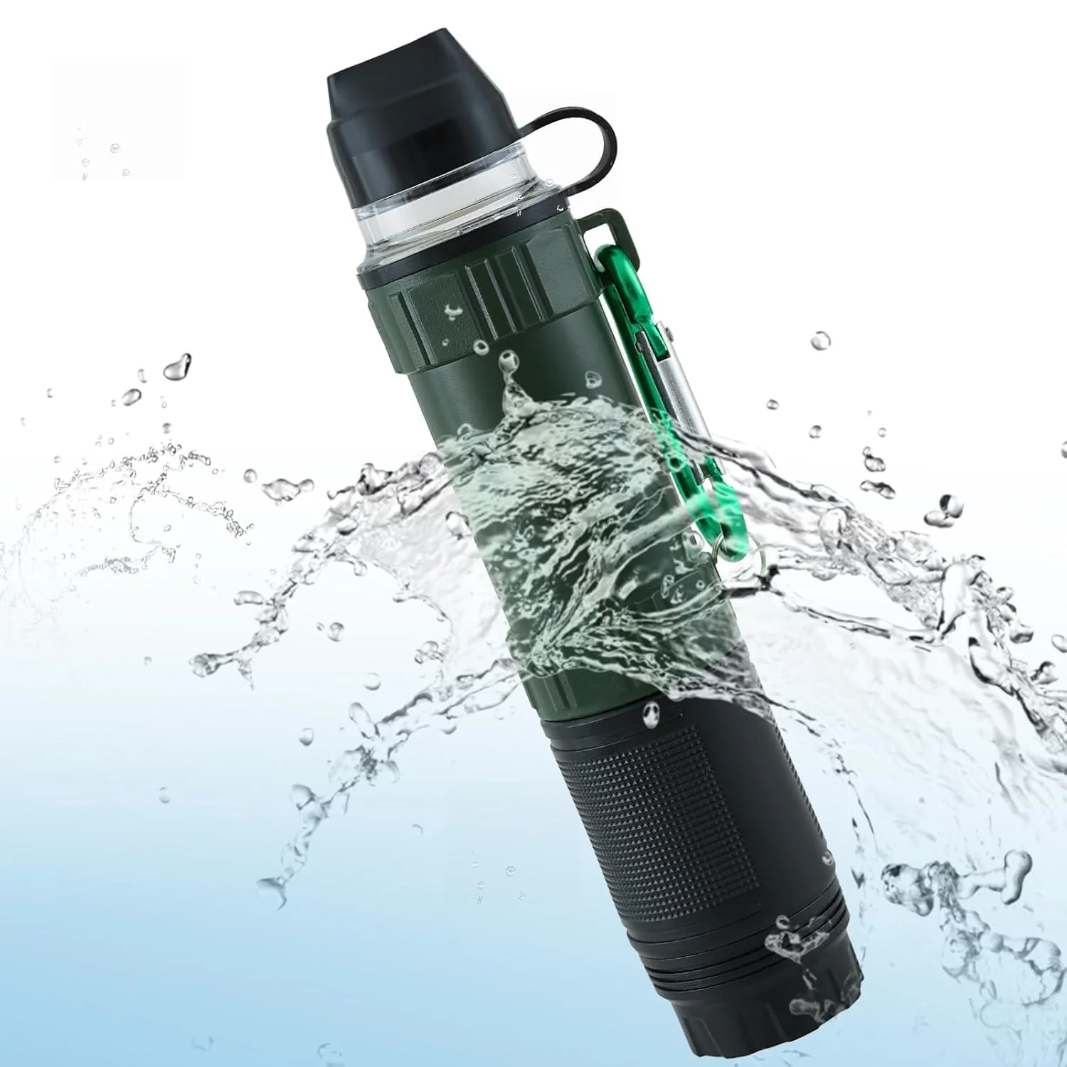 Azonee Water Filter Straw, Outdoor Portable Water Purifying Device Personal Water Filtration Survival for Emergency Kits Outdoor Activities and Hiking Water Filter Camping Travel Survival Backpacking