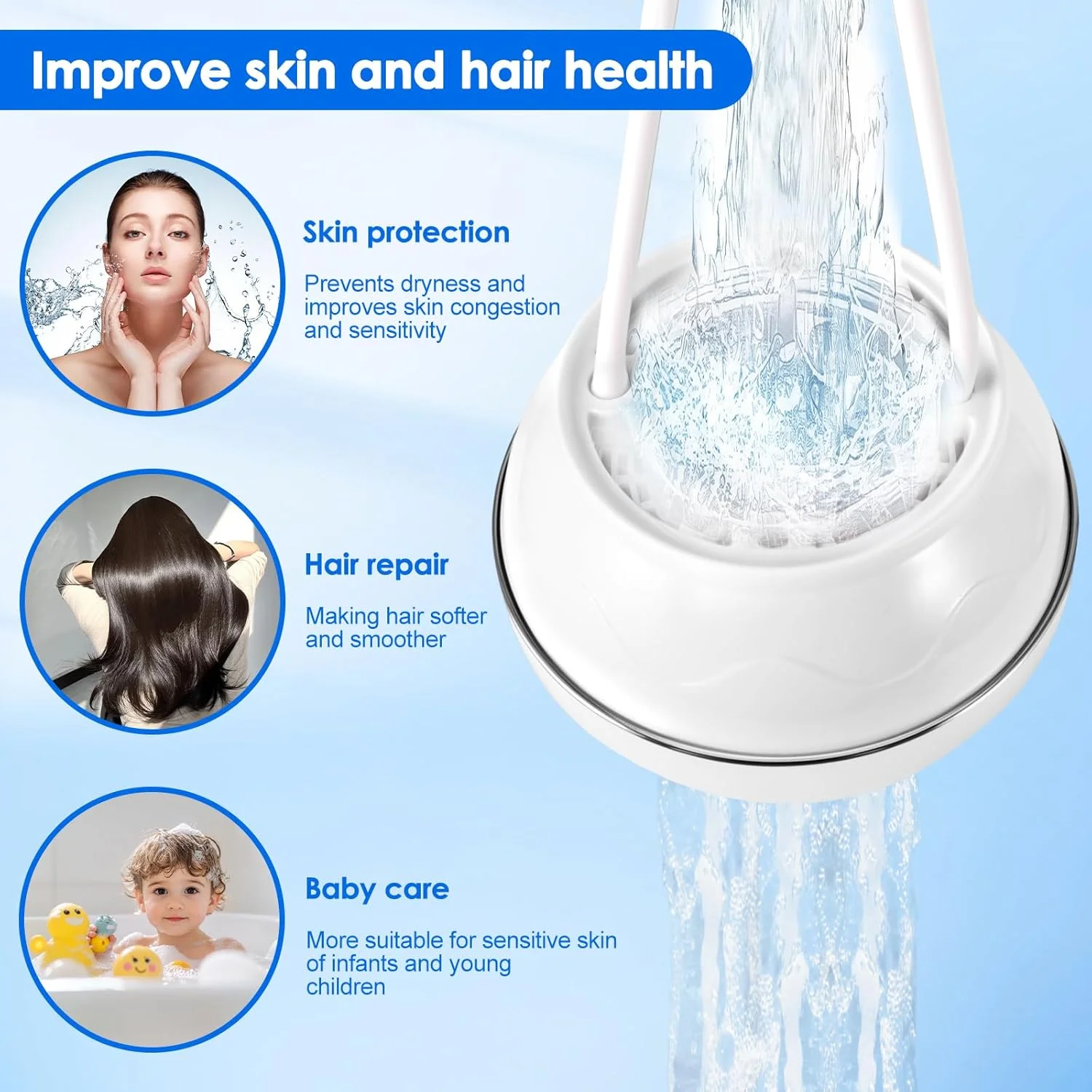 Bath Filter for Babies and Adults - Bath Ball Filter, Bathtub Water Filter, Removes Contaminants for Smoother Skin, Hair, Nails, Bathtub Tap Water Filter for Bathtub Water Softer Purifier, BPA-Free Bath Filter for Babies and Adults - Bath Ball Filter, Bathtub Water Filter, Removes Contaminants for Smoother Skin, Hair, Nails, Bathtub Tap Water Filter for Bathtub Water Softer Purifier, BPA-Free